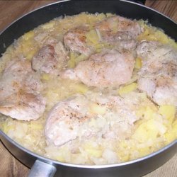Polish Pork chops with Sauerkraut