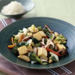 Gingered Vegetable-Tofu Stir-Fry