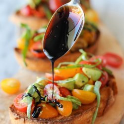 Avocado With Balsamic