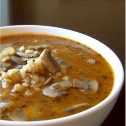 Simple Mushroom Barley Soup