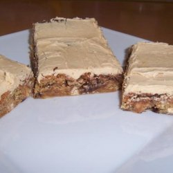 Double Peanut Butter Paisley Brownies