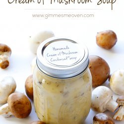 'Cream' of Mushroom soup