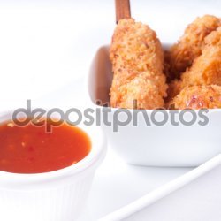 Coconut Chicken on a Stick