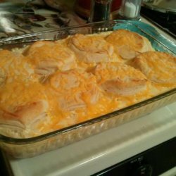 Creamed Chicken and Biscuits