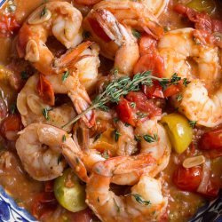 Shrimp and Tomatoes
