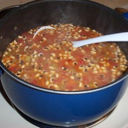 Beef and Black-Eyed Pea Soup