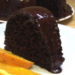Chocolate-Orange Truffle Cake