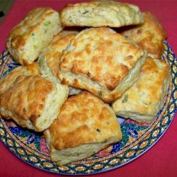 Cornmeal-Sage Biscuits and Sausage Gravy