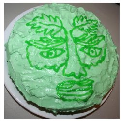 Green Man Cake