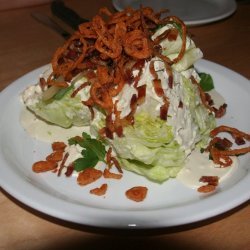 Iceberg Wedge With Blue Cheese Dressing