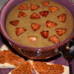 Brown Lentil Soup (Sharbat Adas Buni)