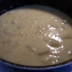 Homemade Cream of Potato Soup