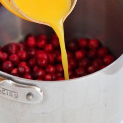 Dried Cherry Cranberry Sauce