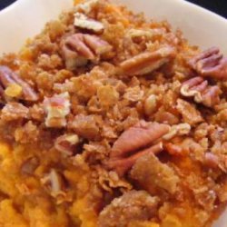 Best Ever Sweet Potato Casserole With Pecan Topping
