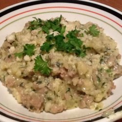 Risotto With Italian Sausage