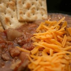 Cowboy and Indians Soup - Chuck Wagon Chili Crock Pot