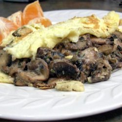 Omelette With Mushrooms for One