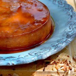 Toasted Coconut Flan