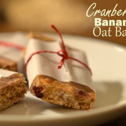 Banana-Cranberry Bars