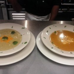 Pumpkin and Broccoli Soup