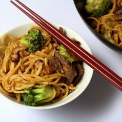 Spicy Beef Chow Mein