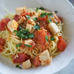 Capellini with Anchovy Sauce