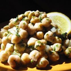 Chickpea Salad With Lemon, Parmesan, and Fresh Herbs