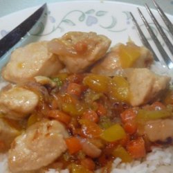 Sweet and Sour Mango Chicken  S-C-J