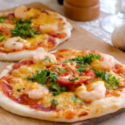 Mini Seafood Pizzas