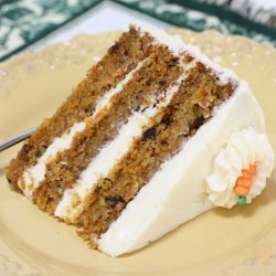 Carrot Layer Cake With Cream Cheese Frosting