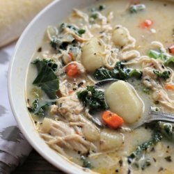 Slow Cooker Chicken & Gnocchi Soup