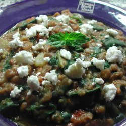 Lentil Stew With a Mediterranean Twist