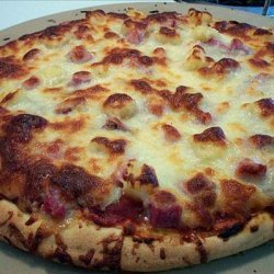 Ham and Pineapple Pizza