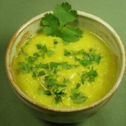 Chilled Spiced Yellow-Squash Soup