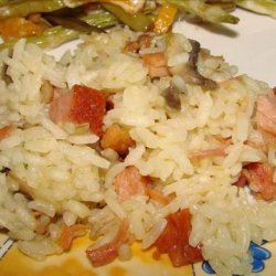 Festive Braised Rice (Microwave Recipe)