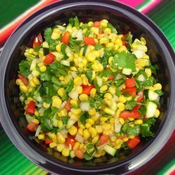 Rainbow Corn Salad