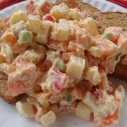 Egg and Tomato Salad Sandwiches (Pita Bread)