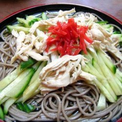 Soy Chicken and Green Tea Noodle Salad