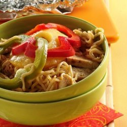 Asian Chicken with Noodles