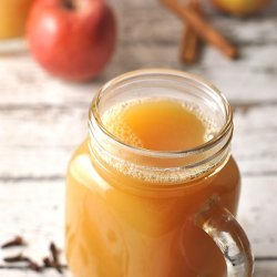 Warmed and Spiced Apple Cider