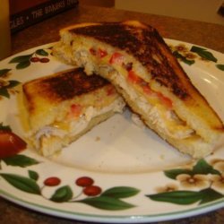 Southwestern Chicken Panini With Lime Chipotle Mayonnaise