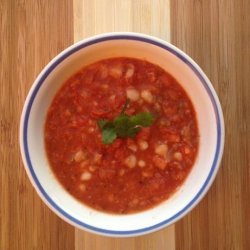 Healthly Crock Pot Vegan Great Northern Bean Stew