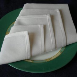 Serviette/Napkin Folding, Easy Make-In-Advance