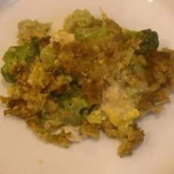 Cheesy Chicken & Broccoli Bake