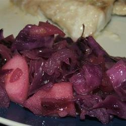 Red Cabbage and Apples