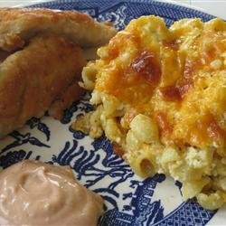 Lazy Baked Macaroni and Cheese