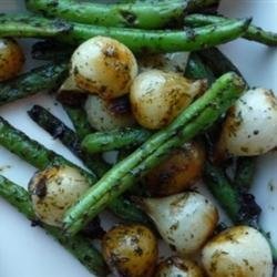 Green Beans with Caramelized Onions