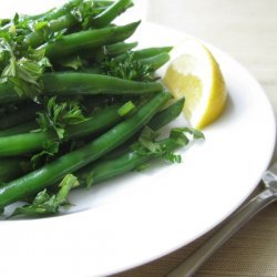 Green Beans and Herbs