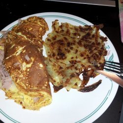 Hash Browns Cheese Omelet