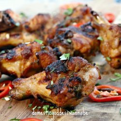 Grilled Thai Red Curry Chicken